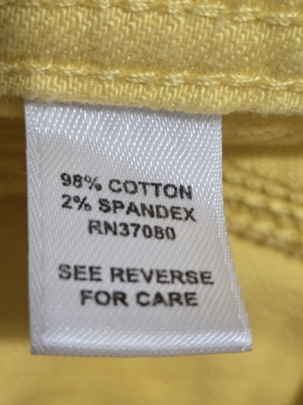 Cato Yellow‎ Rolled-Hem Bermuda Shorts - Picture 3 of 7